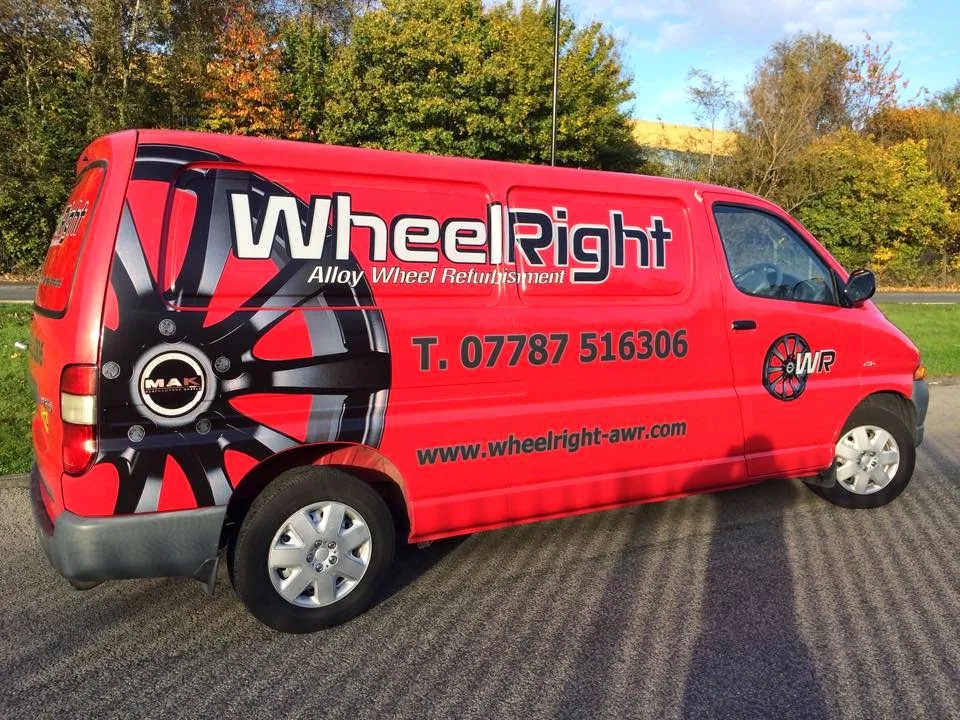 WheelRight alloy wheel refurbishment van
